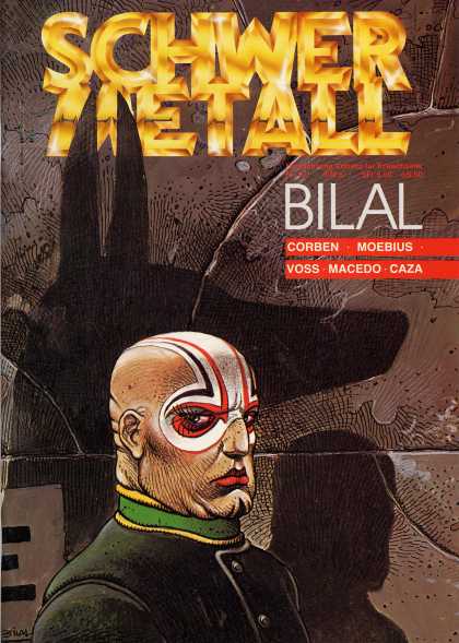 Schwermetall 45 - Bilal - Eyelashes - Face Paint - Bald Head - Shadows