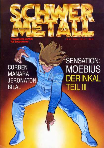 Schwermetall 52 - Corben - Manara - Jeronaton - Bilal - Sensation