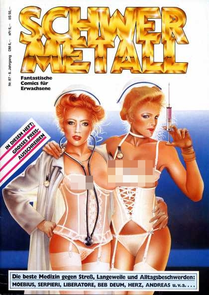 Schwermetall 92 - Naughty Nurses - Blondes - Doctors - German