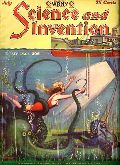 Science and Invention - 7/1928
