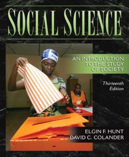 Science Books - Social Science: An Introduction to the Study of Society (13th Edition)