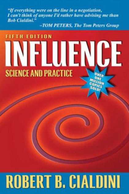 Science Books - Influence: Science and Practice (5th Edition)