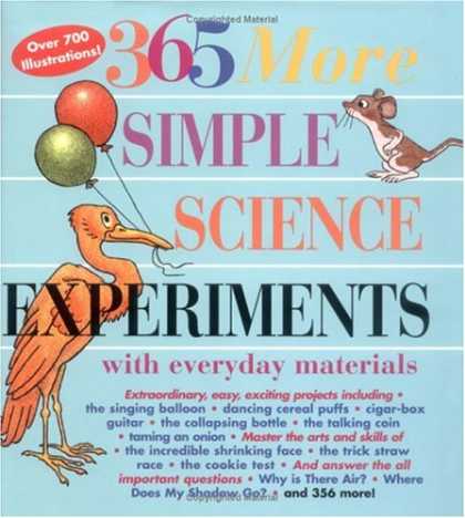 Science Books - 365 More Simple Science Experiments with Everyday Materials