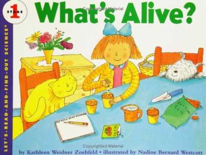 Science Books - What's Alive? (Let's-Read-and-Find-Out Science 1)