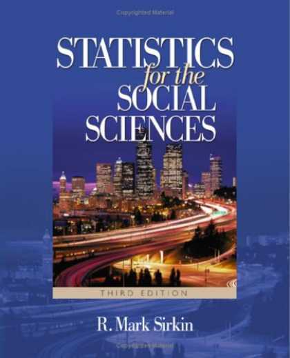 Science Books - Statistics for the Social Sciences