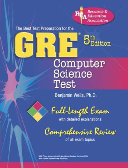 Science Books - GRE Computer Science (REA) 5th Ed. - The Best Test Prep for the GRE (Test Preps)