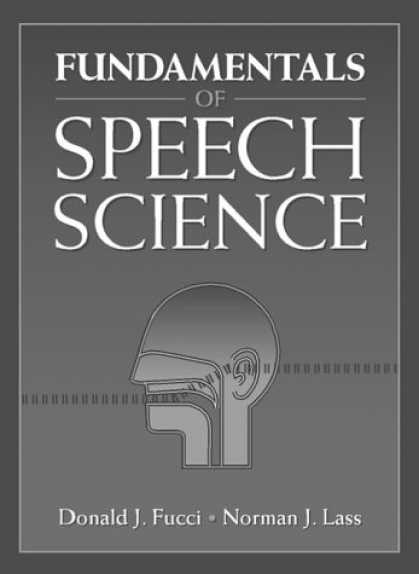 Science Books - Fundamentals of Speech Science
