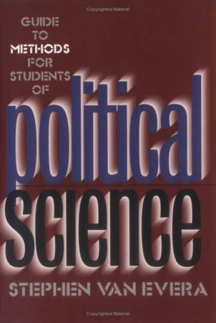 Science Books - Guide to Methods for Students of Political Science