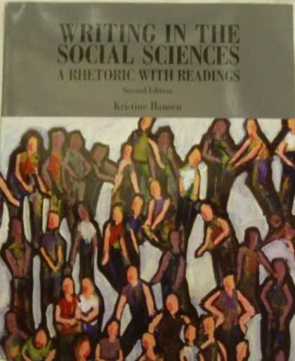 Science Books - Writing in the Social Sciences: A Rhetoric with Readings