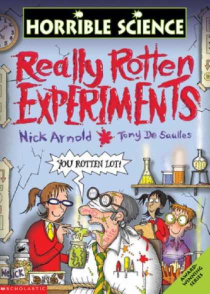 Science Books - Really Rotten Experiments (Horrible Science)