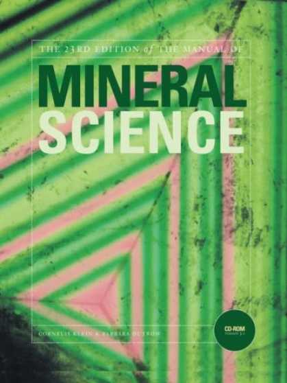 Science Books - Manual of Mineral Science (Manual of Mineralogy)