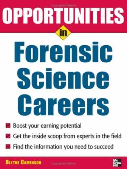 Science Books - Opportunities in Forensic Science