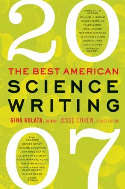 Science Books - The Best American Science Writing 2007