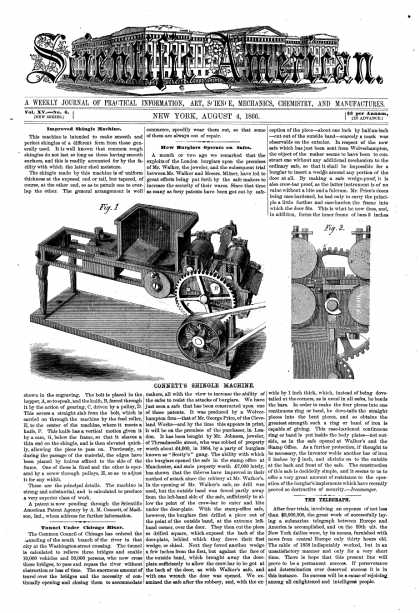 Scientific American - Aug 4, 1866 (vol. 15, #6)