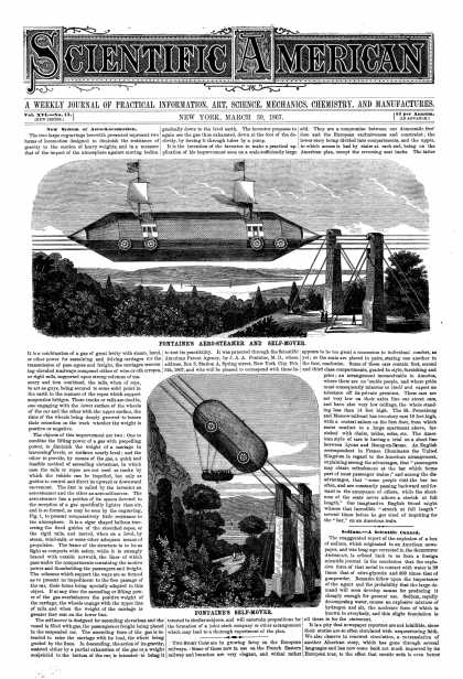 Scientific American - Mar 30, 1867 (vol. 16, #13)