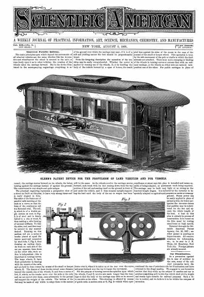 Scientific American - Aug 5, 1868 (vol. 19, #6)