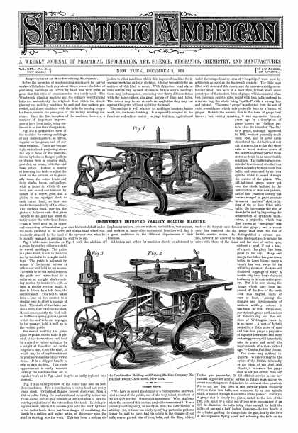 Scientific American - Dec 9, 1868 (vol. 19, #24)