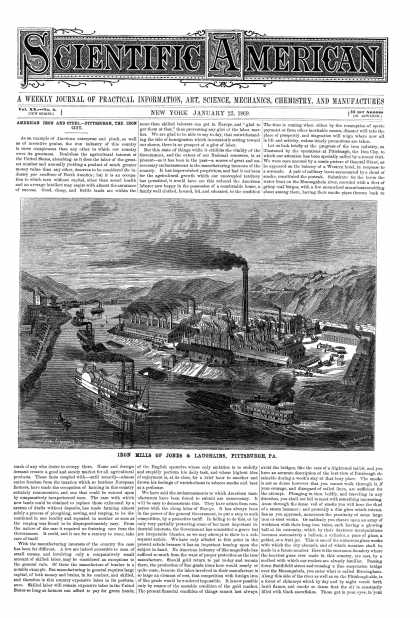 Scientific American - Jan 23, 1869 (vol. 20, #4)