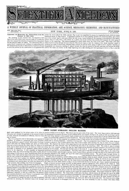 Scientific American - June 19, 1869 (vol. 20, #25)