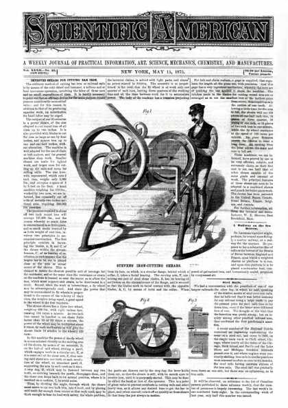Scientific American - 1875-05-15
