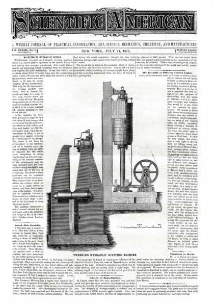 Scientific American - 1875-07-24