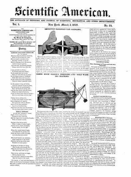 Scientific American - March 3, 1849 (vol. 4, #24)