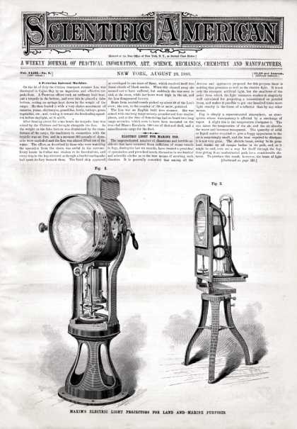 Scientific American - 1880-08-28