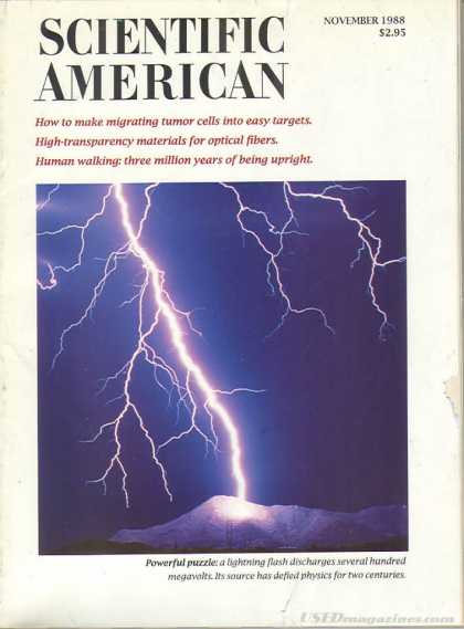 Scientific American - November 1988