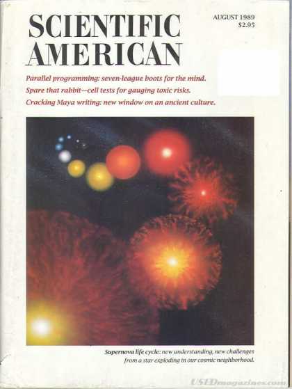 Scientific American - August 1989