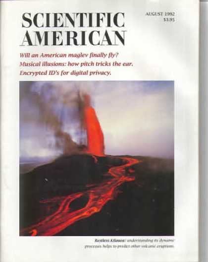 Scientific American - August 1992