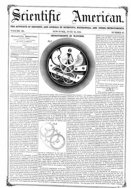 Scientific American - June 28, 1856 (vol. 11, #42)
