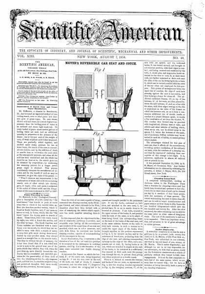 Scientific American - Aug 7, 1858 (vol. 13, #48)