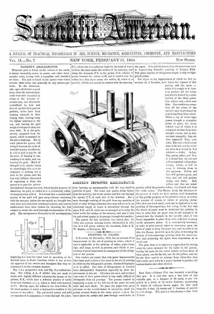 Scientific American - Feb 11, 1860 (vol. 2, #7)