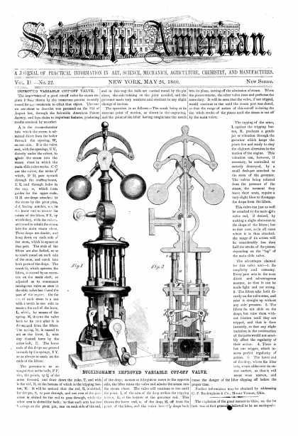Scientific American - May 26, 1860 (vol. 2, #22)