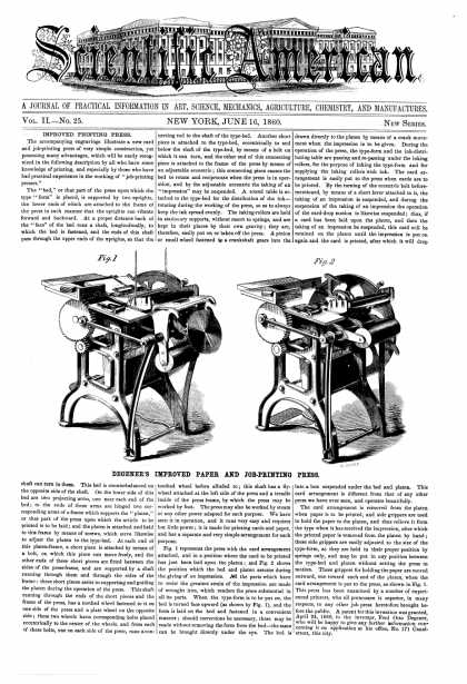 Scientific American - June 16, 1860 (vol. 2, #25)