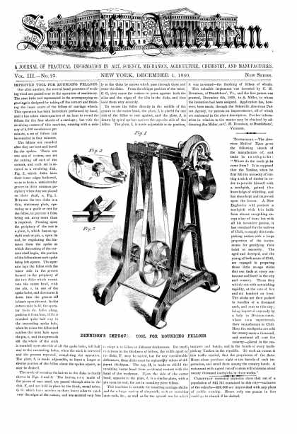 Scientific American - Dec 1, 1860 (vol. 3, #23)
