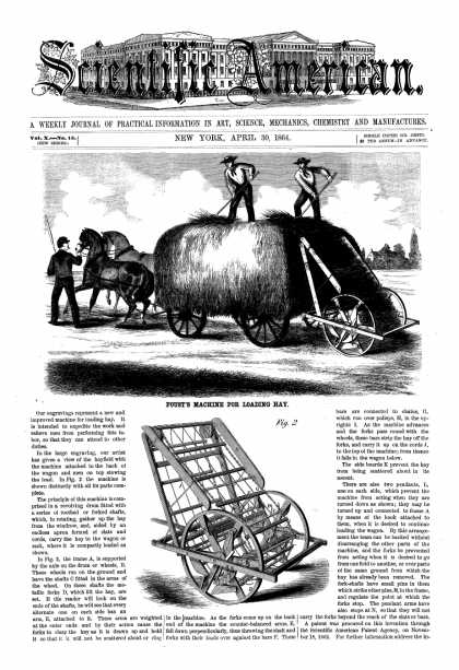 Scientific American - Apr 30, 1864 (vol. 10, #18)