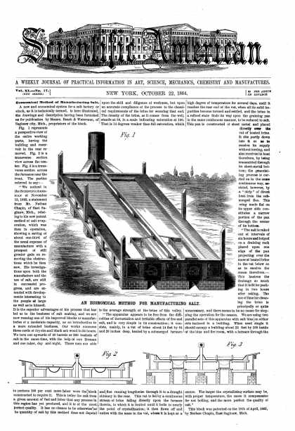 Scientific American - Oct 22, 1864 (vol. 11, #17)