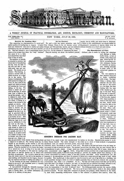 Scientific American - July 29, 1865 (vol. 13, #5)