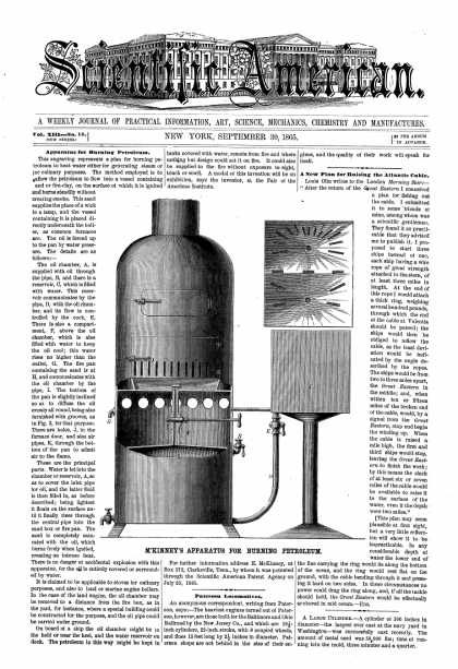 Scientific American - Sept 30, 1865 (vol. 13, #14)