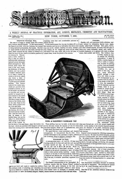 Scientific American - Oct 7, 1865 (vol. 13, #15)