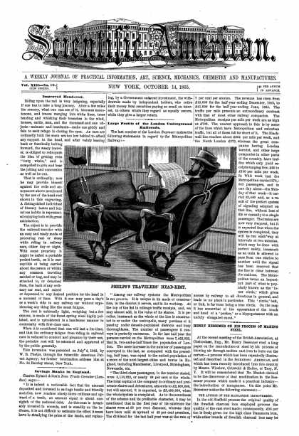 Scientific American - Oct 14, 1865 (vol. 13, #16)
