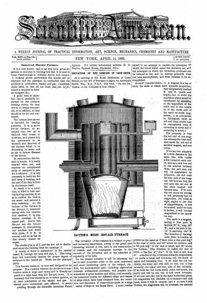 Scientific American - Apr 14, 1866 (vol. 14, #16)