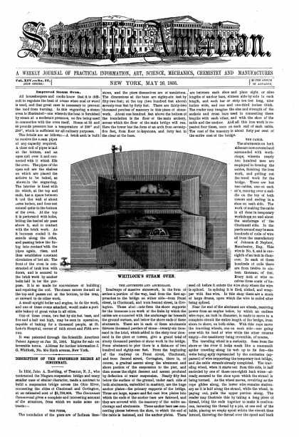 Scientific American - May 26, 1866 (vol. 14, #22)