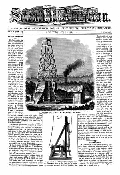 Scientific American - June 2, 1866 (vol. 14, #23)