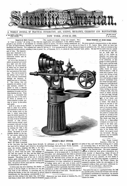 Scientific American - June 23, 1866 (vol. 14, #26)