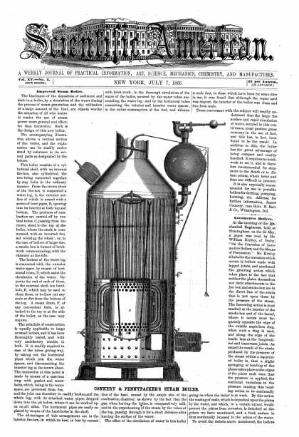 Scientific American - July 7, 1866 (vol. 15, #2)