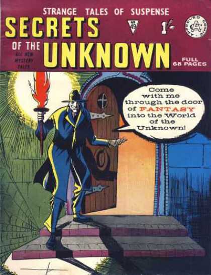 Secrets of the Unknown 49 - Strange Tales - Suspense - Fantasy - World Of The Unknown - Night