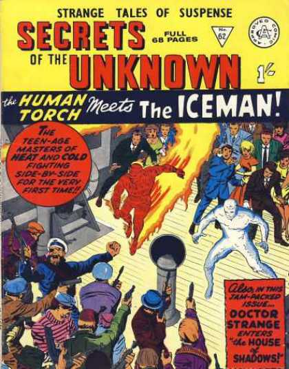 Secrets of the Unknown 62 - Human Torch - Iceman - Doctor Strange - The House Of Shadows - The Human Torch Meets The Iceman