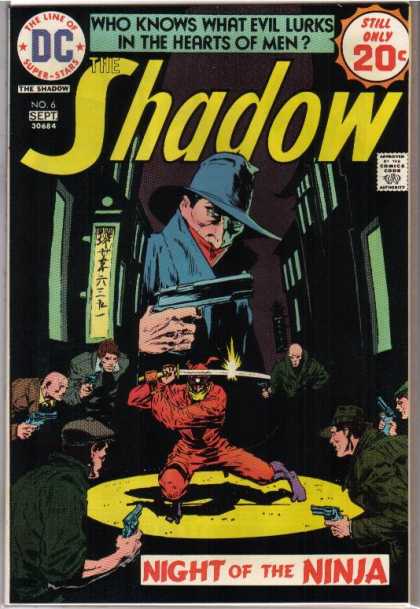 Shadow (Comic) 6 - Dc - September - 20 Cents - Sword - Blade
